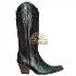 Bota texas amassada cano preto sv8960